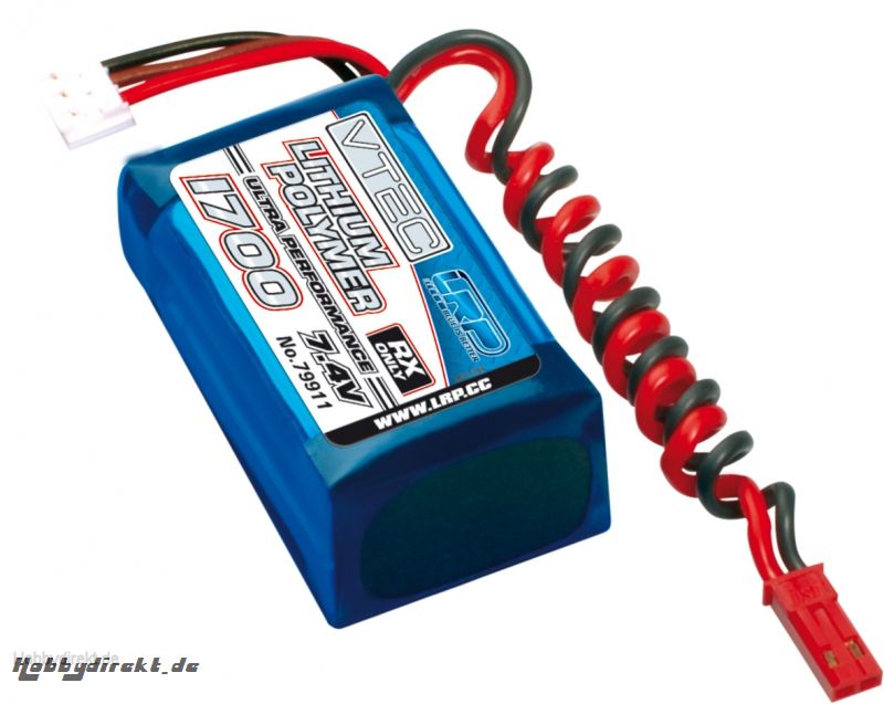 LiPo RX-Pack AAA Hump 1700 - 7.4V LRP 79911