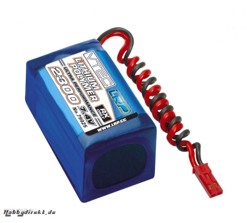 LiPo RX-Pack, 2/3A Hump, 2300 - 7,4V LRP 79925