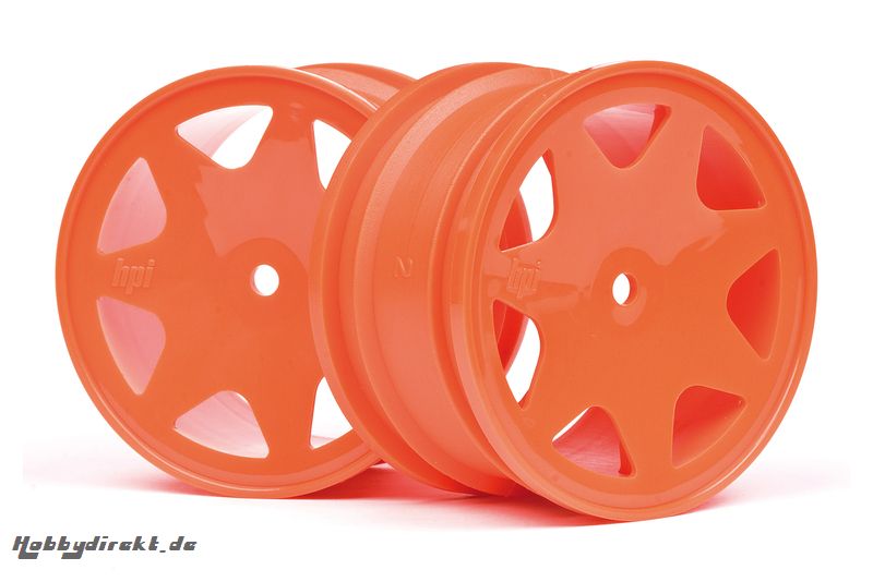 Ultra 7 Felgen orange 35mm (2S/Brama10B) hpi racing H100623