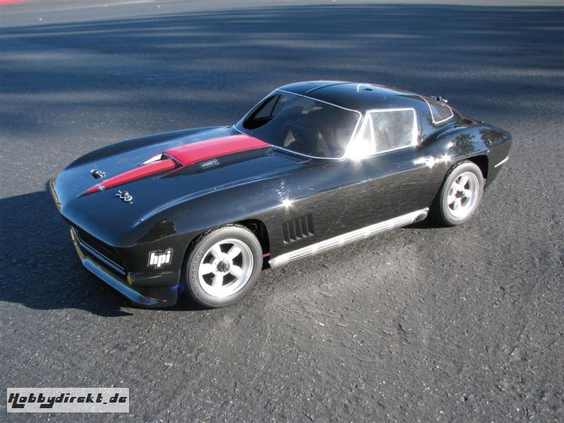 Corvette Stingray 1967 (schwarz/200mm) hpi racing H100639