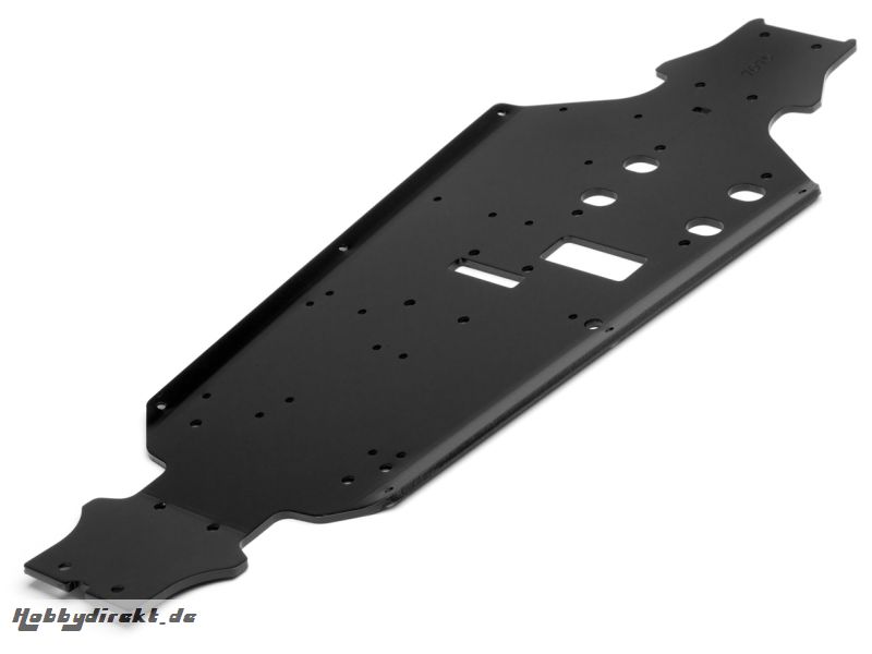 Chassis 3mm 7075 (schwarz/Tropgy Buggy) hpi racing H101791