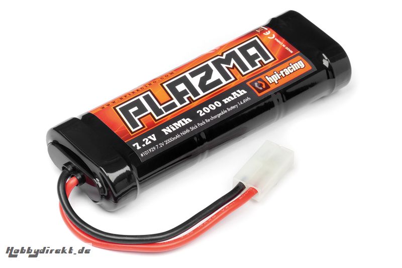 7.2V 2000mAh NiMh Stick-Pack (Plazma) hpi racing H101929