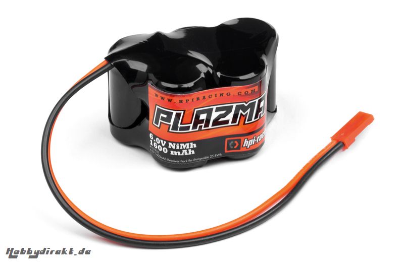 Empfängerakku 6.0V 1600mAh Hump (Plazma) hpi racing H101936