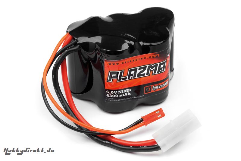 Empfängerakku 6.0V 4300mAh Hump (Plazma) hpi racing H101937