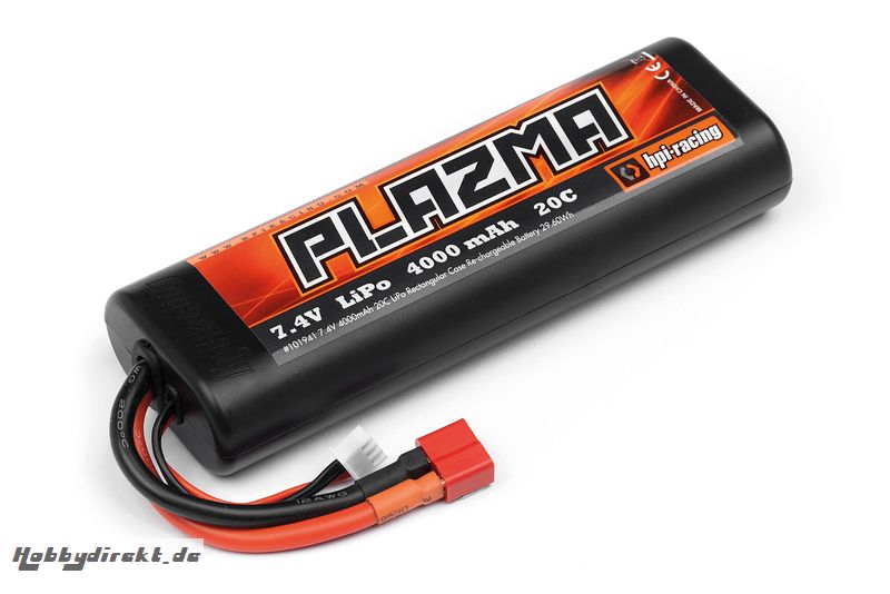 7.4V 4000mAh 20C LiPo StickPack (Plazma) hpi racing H101941