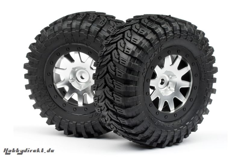 Maxxis D Reifen/MK.10 Felgen (chrom/2St) hpi racing H103336