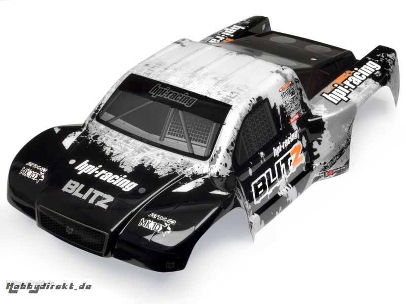 ATTK-10 Karosserie (schwarz/weiss) hpi racing H103418