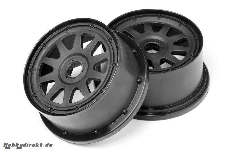 TR-10 Felge schw. (120x65mm/-10mm/B5SC) hpi racing H104971