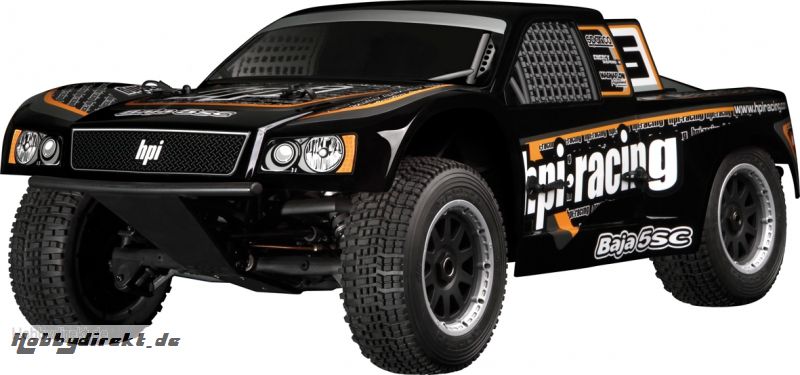 Baja 5SC 2.4GHz mit SC-1 Karo (schwarz) hpi racing H105237