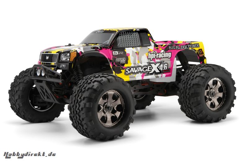 Nitro GT-3 Truck Karo(gelb/pink/schwarz) hpi racing H105897