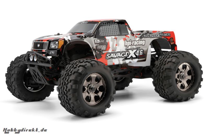 Nitro GT-3 Truck Karo (grau/rot/schwarz) hpi racing H105898