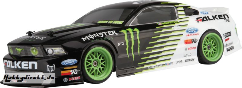 E10 Drift RTR Mustang GT Monster Energy hpi racing H105945