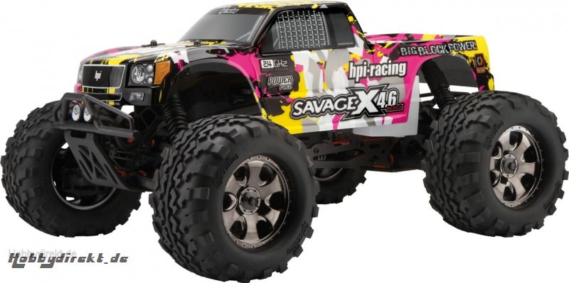 Savage X 4.6 RTR 2.4GHz GT-3 (gelb hpi racing H106552