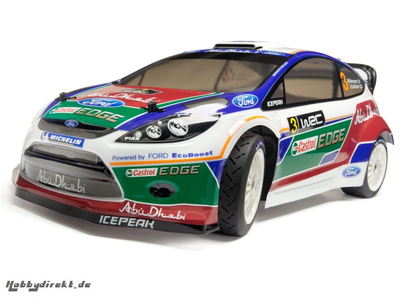 WR8 Flux RTR Ford Fiesta Abu Dhabi WRC hpi racing H107113