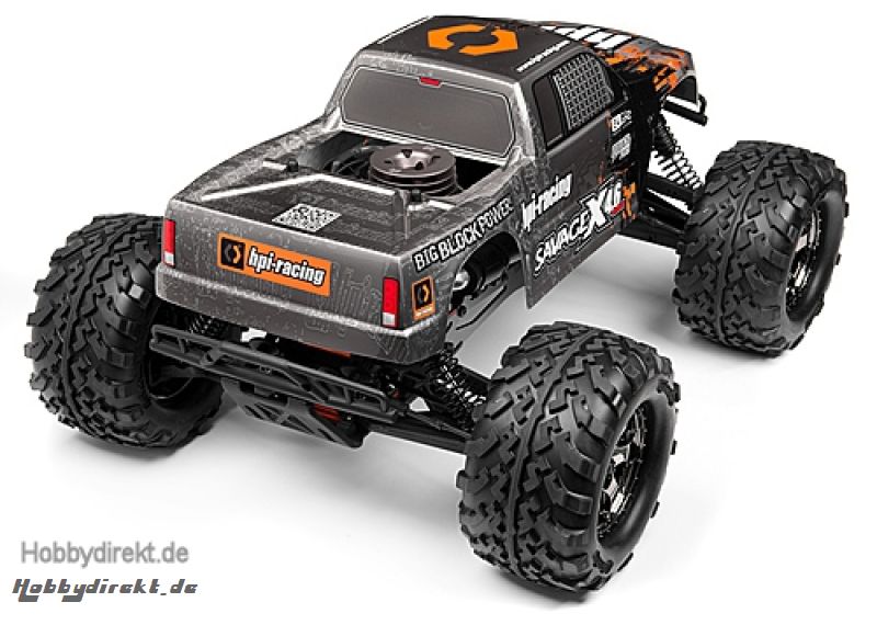 Savage X 4.6 RTR (silber/gunmetal) hpi racing H109085