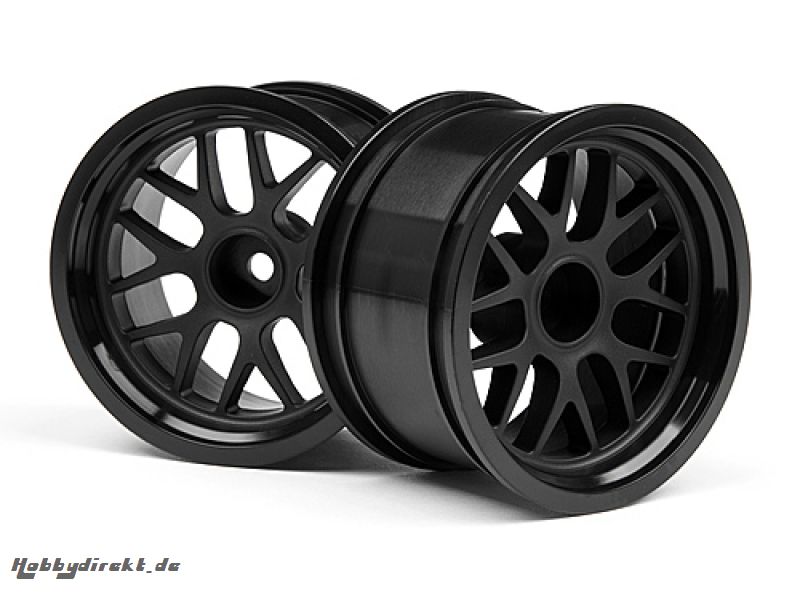 BBS Felge 48x31mm schwarz (9mm Off/2St) hpi racing H109156