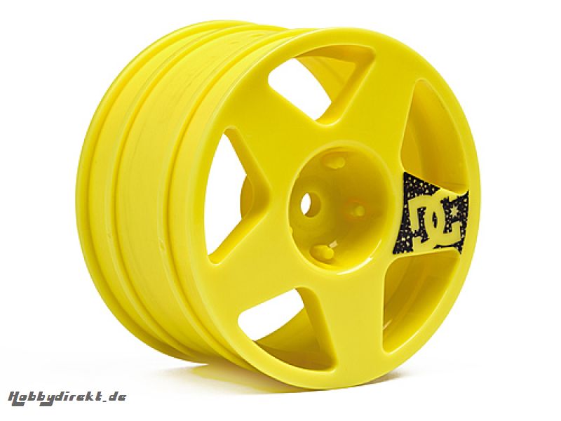 Fifteen 52 Felgen Set (3xgelb, 1xgunm.) hpi racing H109745