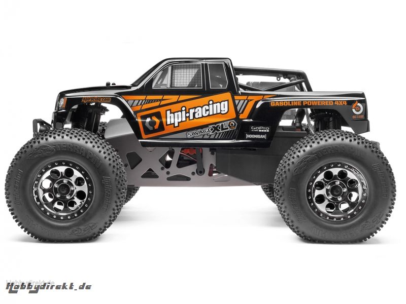 GTXL-1 Karosserie (schwarz/Savage XLOct) hpi racing H112828