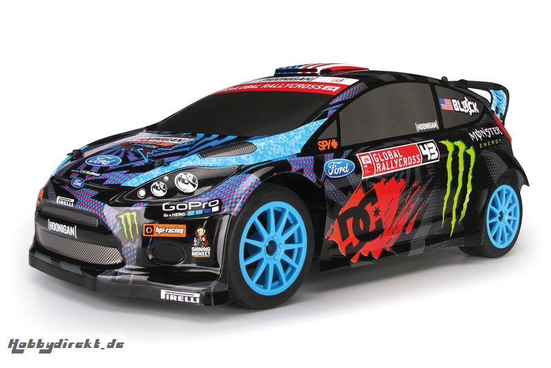 Ken Block Ford Fiesta Karo(lack/WR8Flux) hpi racing H113254