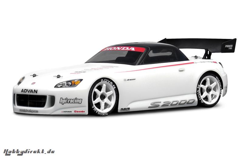 Honda S2000 Karosserie (200mm/WB255mm) hpi racing H17506