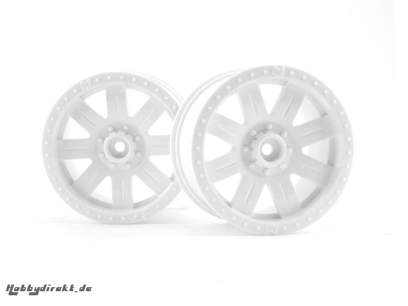 Ringz Felge (weiss/83x56mm/2St/Savage) hpi racing H3260