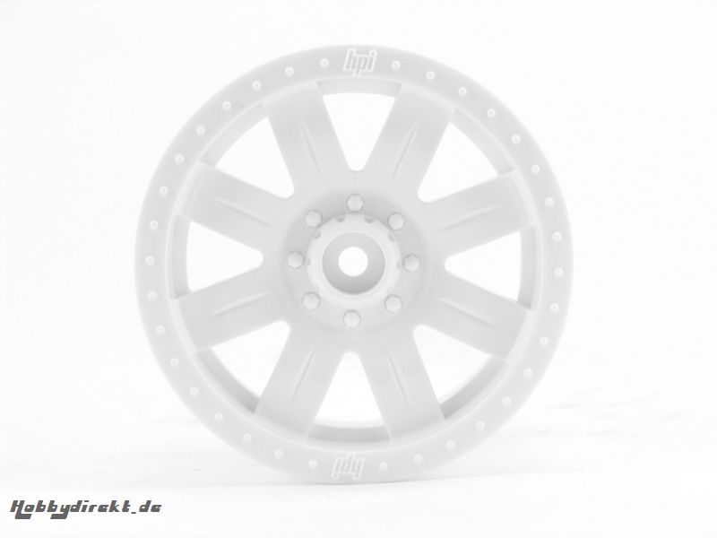 Ringz Felge (weiss/83x56mm/2St/Savage) hpi racing H3260