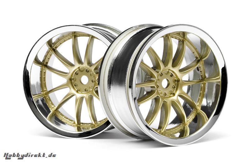 Work XSA 02C Felge 26mm (chrom,gold/6mm) hpi racing H3298