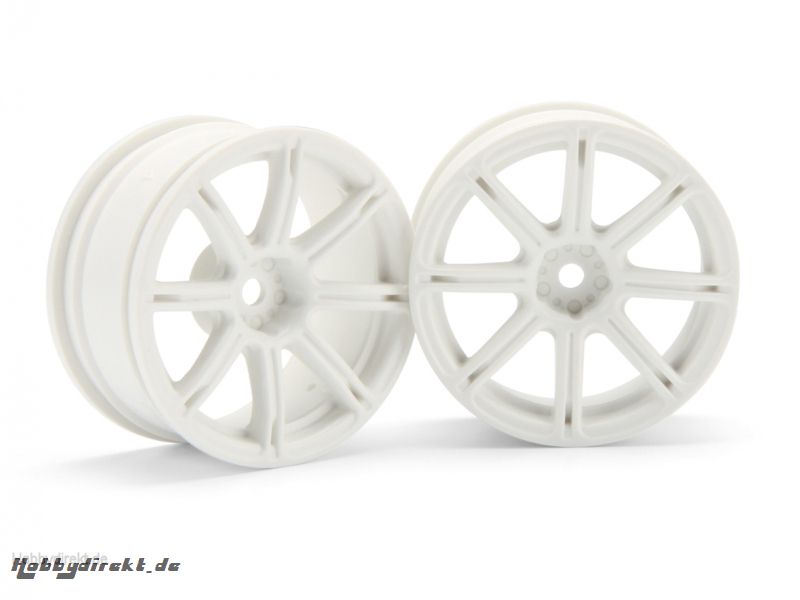 Work Emotion XC8 Felge 26mm weiss (3mm) hpi racing H3303