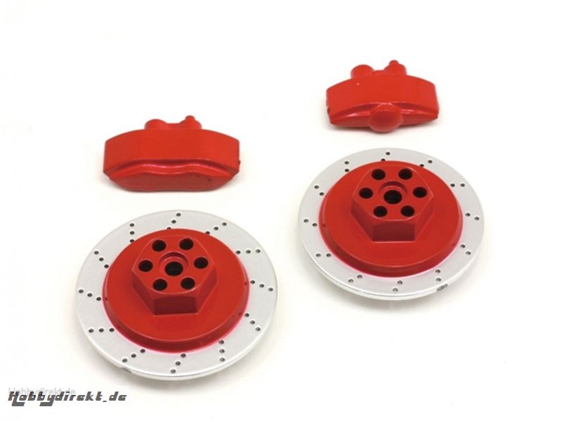 Bremsscheiben/Sattel Set (rot/E10) hpi racing H33450