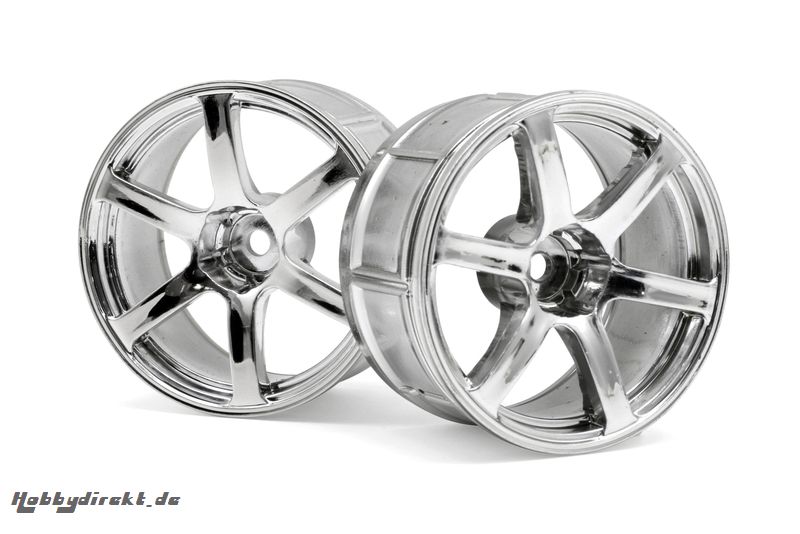 LP32 Felge Yokoh. AVS T6 chrom(32mm/2St) hpi racing H33466