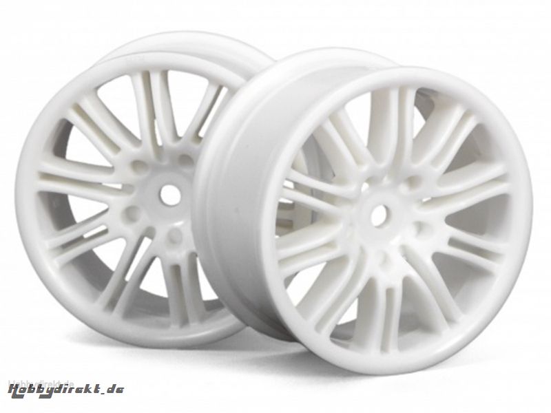 10-Speichen Motorsport Felge 26mm(weiss) hpi racing H3770