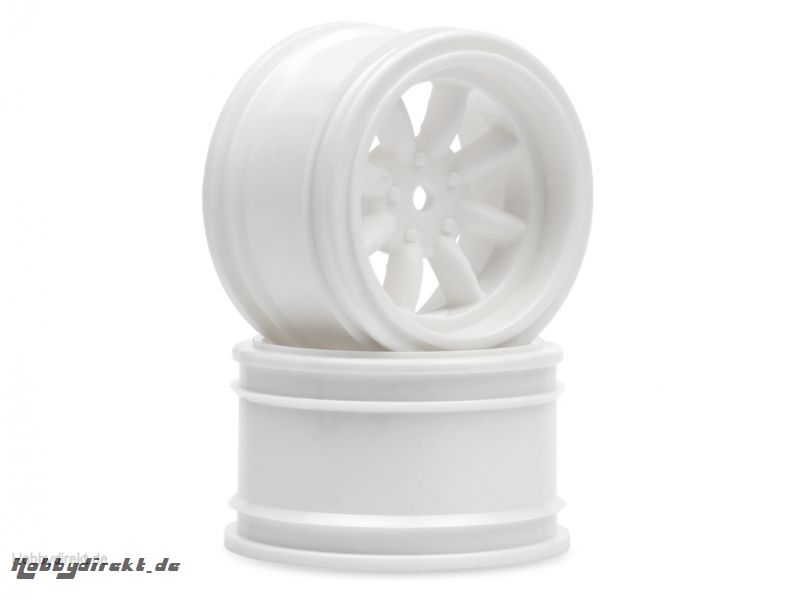 Vintage 8-Speichen Felge 31mm(weiss/0mm) hpi racing H3810