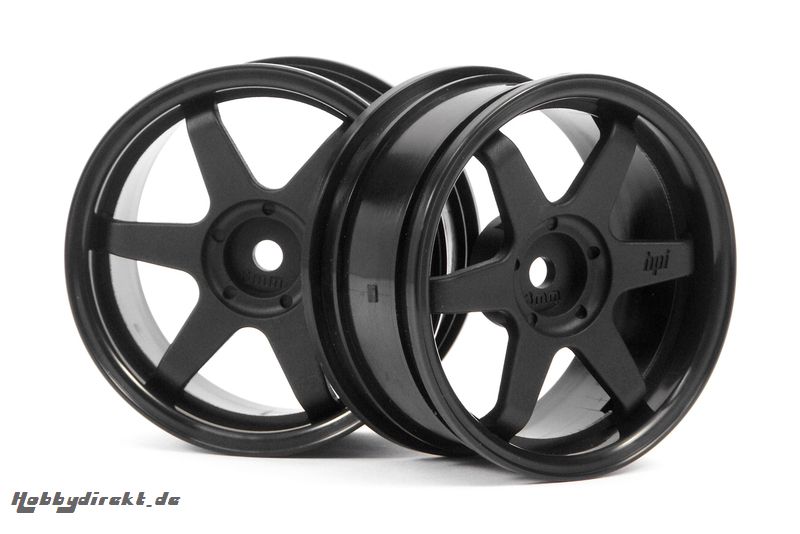 TE37 Felge 26mm (schwarz/3mm Offset) hpi racing H3841