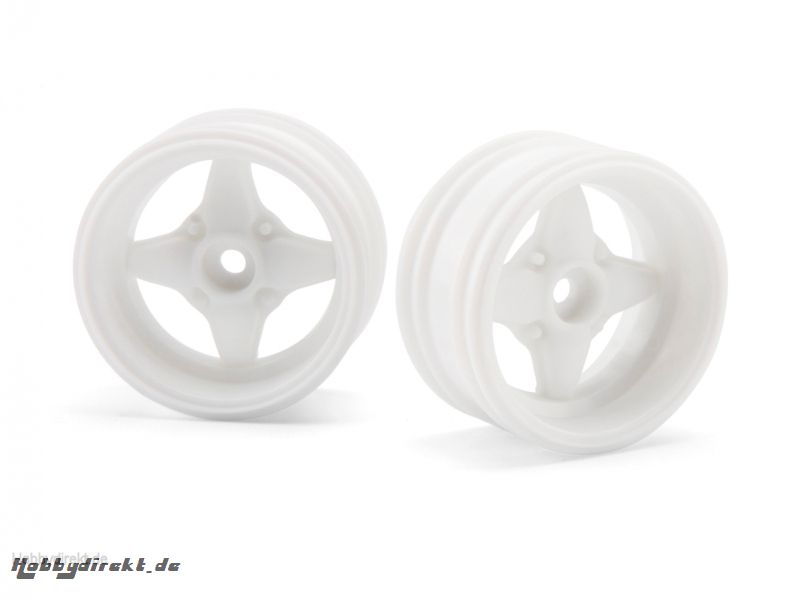 MX60 4-Sp Felge weiss (6mmOffset/2St) hpi racing H3910