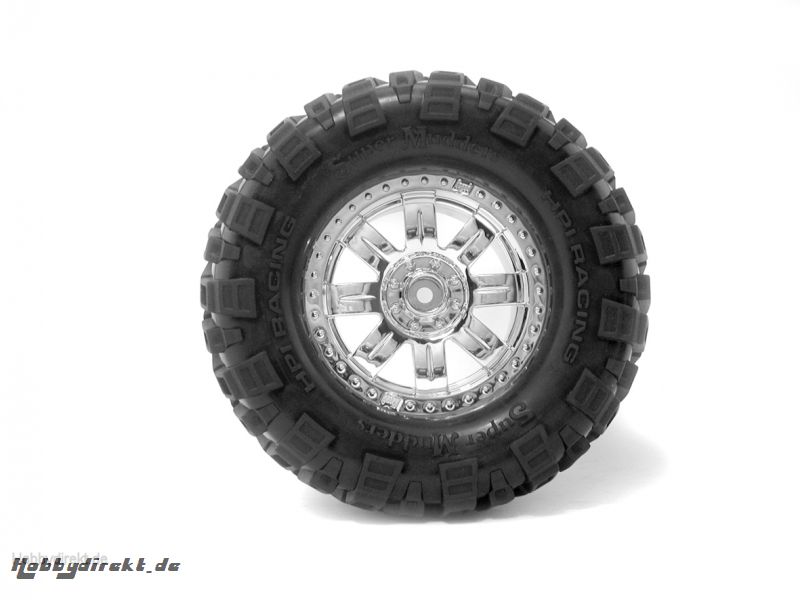 Super Mudders Reifen auf Ringz Felgen hpi racing H4726