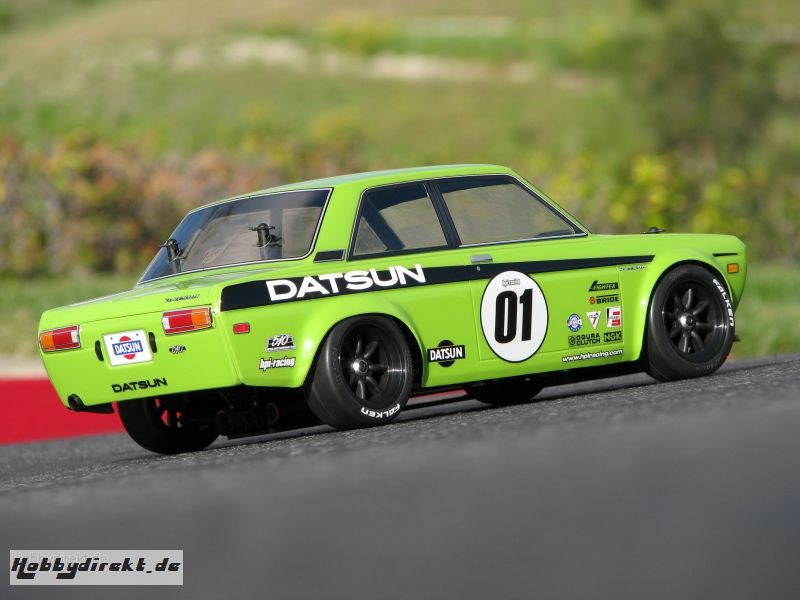 Datsun 510 Karosserie (WB225mm/V0,H3mm) hpi racing H7209