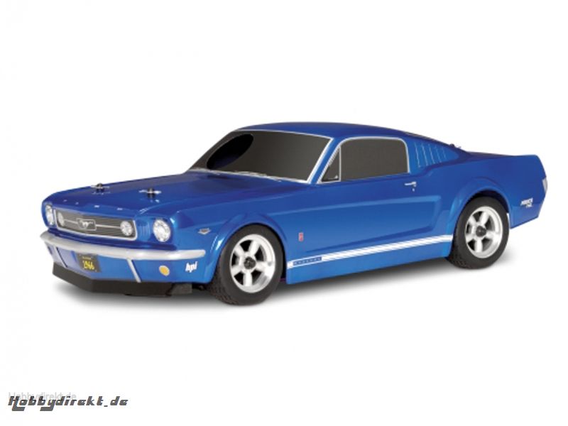 Mustang GT 1966 Karosserie (blau/200mm) hpi racing H7716