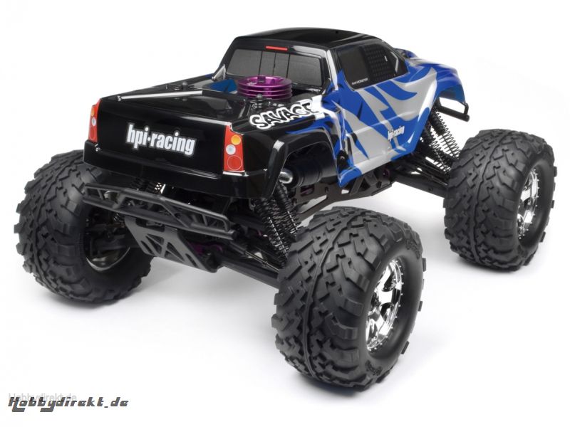 Nitro GT2 Truck Karo (schw/blau/silber) hpi racing H7771