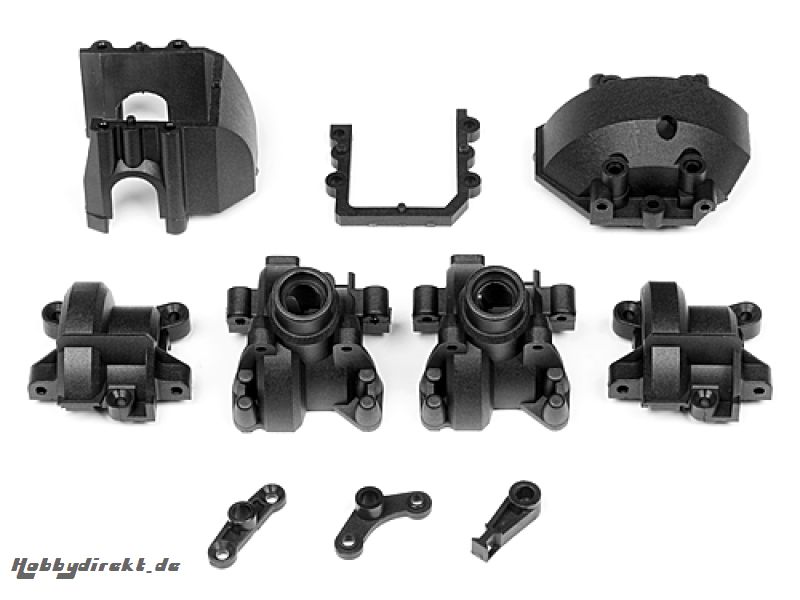 Getriebegehaeuse Set (graphit/N3/MT2) hpi racing H85040