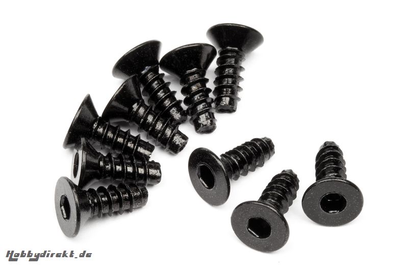 Senkkopfschneidschr M3x8mm (Innensechskant/10St) hpi racing H94303