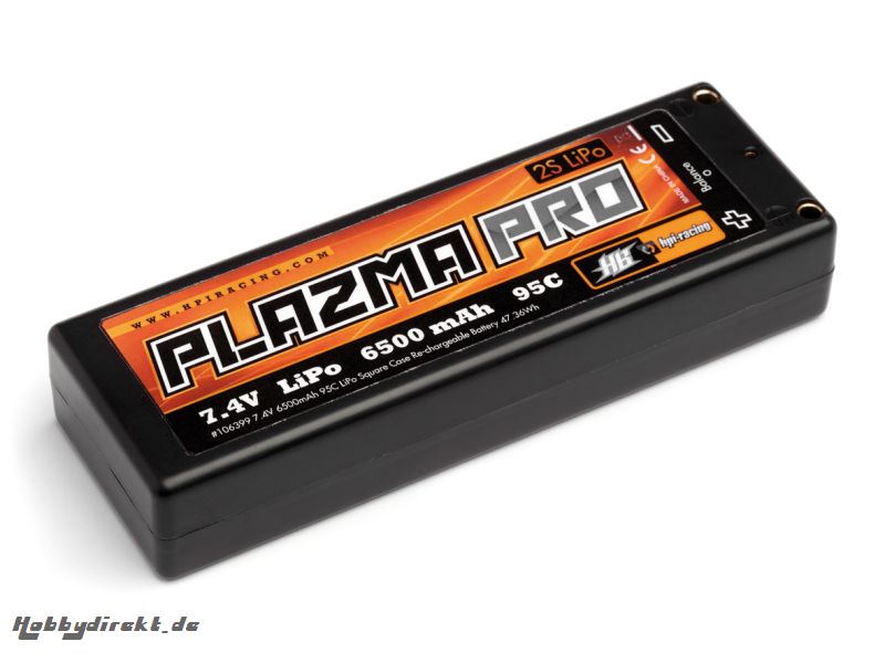 PlazmaPro 7.4V 6500mAh 95C LiPo-Akkupack hpi racing HB106399