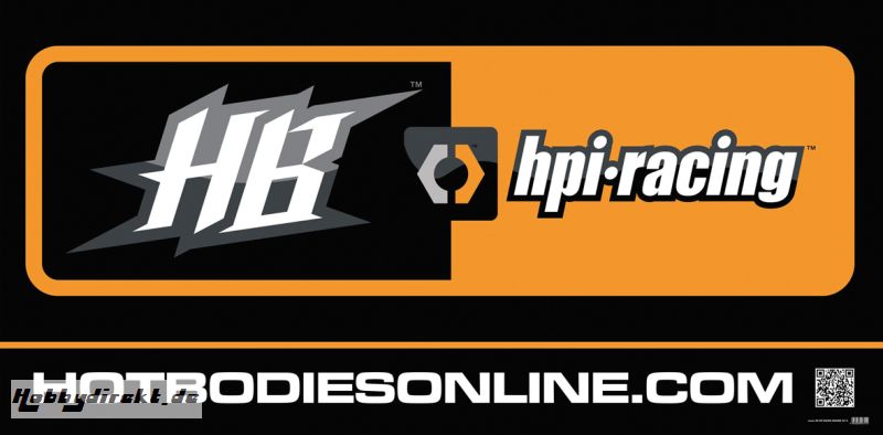 HB/HPI Racing Banner 2011 (klein) hpi racing HB106969