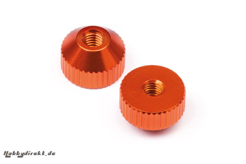 Rändelschraube M3 (orange/2St/D413) hpi racing HB112757