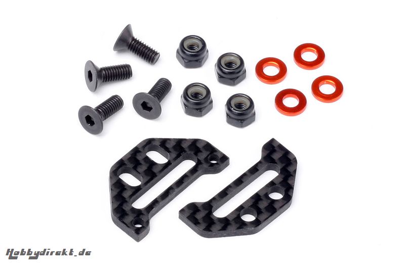 Akku-Stopper Set (Kohlefaser/Pro5) hpi racing HB114463