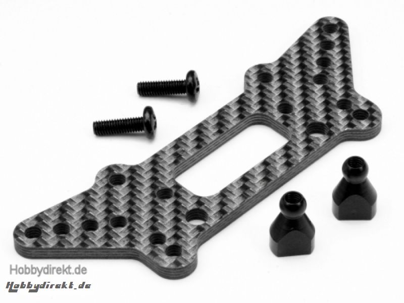 Kohlefaser Daempferbr. hinten (Tornado) hpi racing HB70114