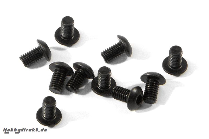 Flachkopfschraube M3x5mm (Innensechskant/10St) hpi racing HZ350