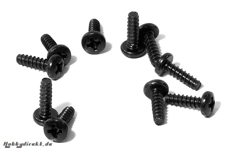 Flachkopfschneidschraube M3x10mm (10St) hpi racing HZ567