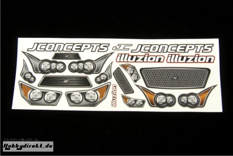 JConcepts Decal Sheet (headlight misc.) LRP J2002