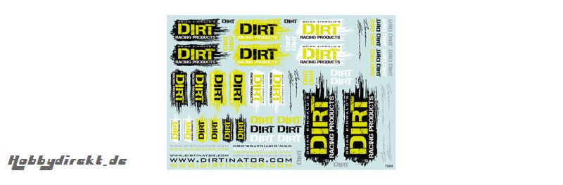 Dirt Racing Products - decal sheet LRP J7999