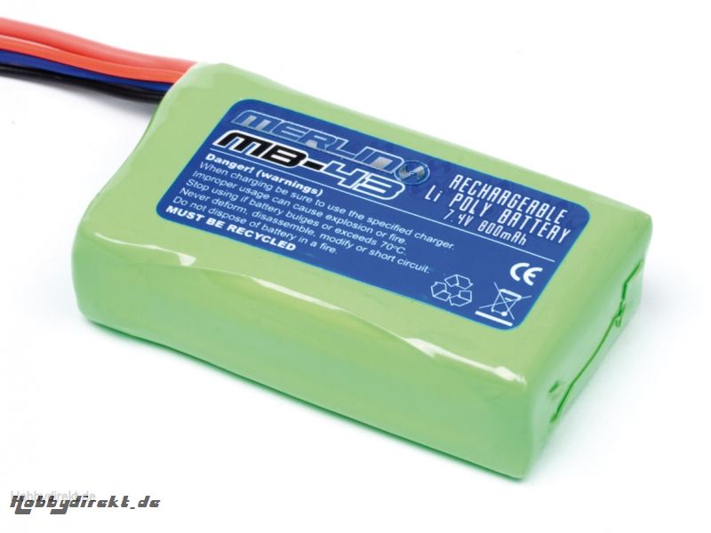 LiPo Akku 7.4V 800mAh (Pulsar 150) LRP ML43027